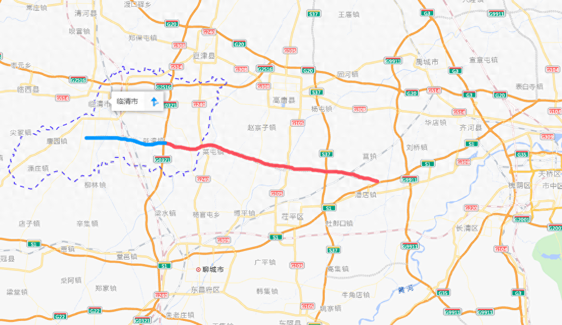 沾临高速沂南段线路图图片