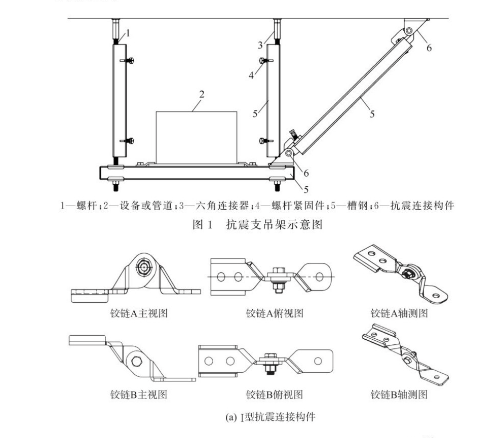 固定支架卡板示意图图片