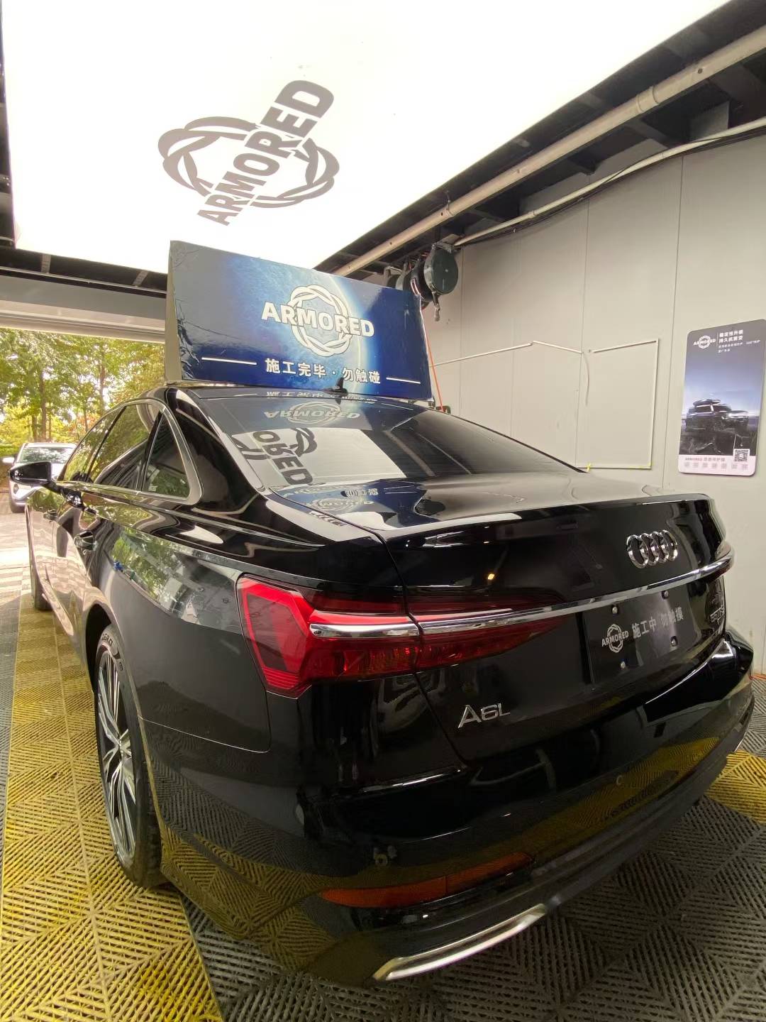 奥迪a6隐形车衣独特保护彰显尊贵本色