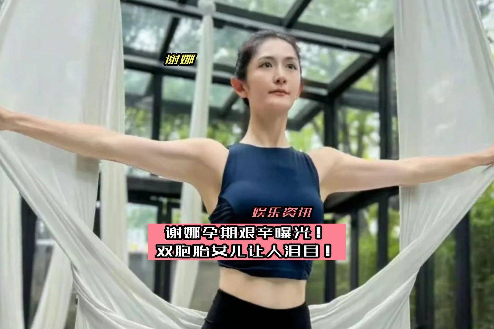 谢娜孕期艰辛曝光!双胞胎女儿让人泪目!