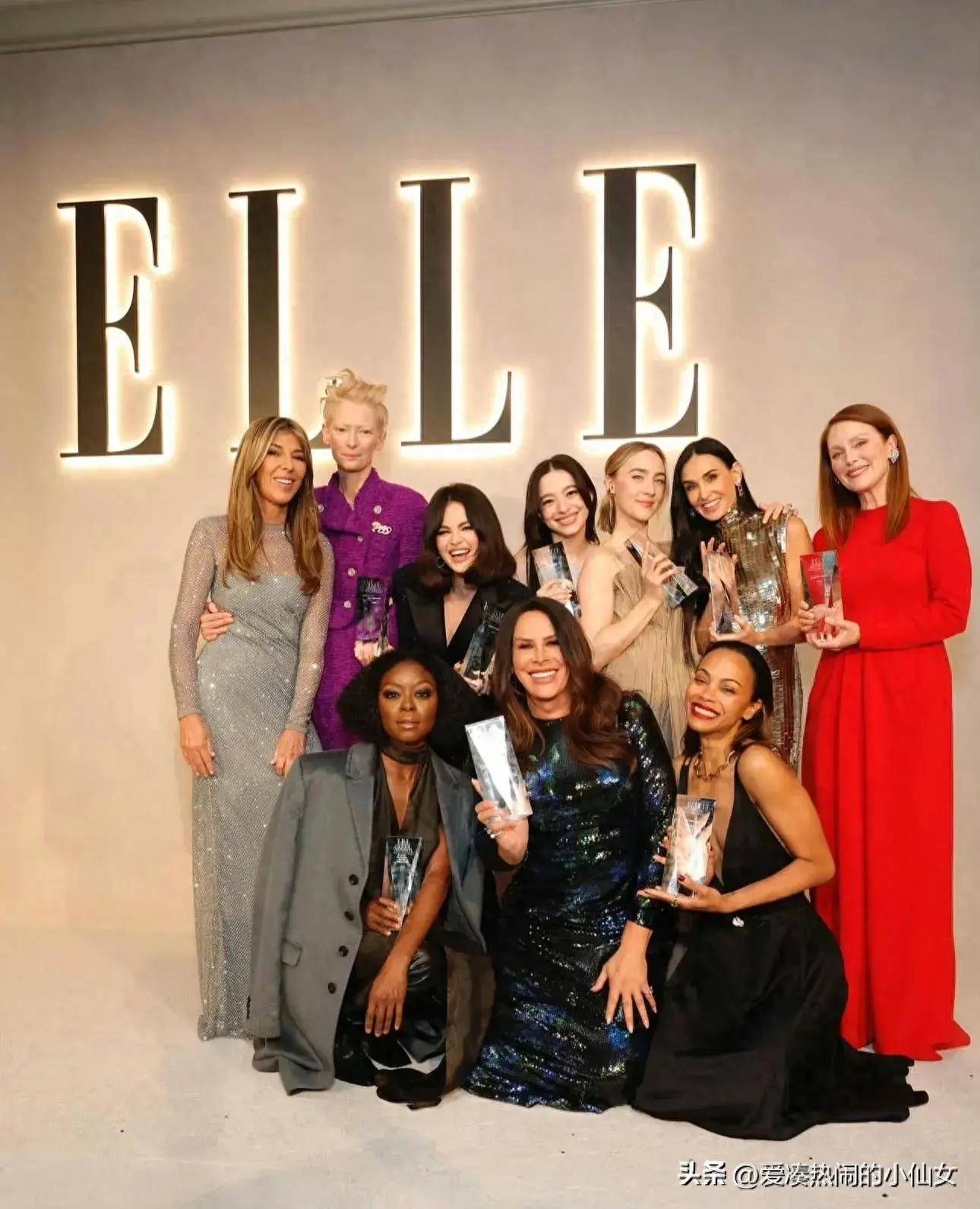 elle盛典赛琳娜风头正劲朱利安摩尔优雅动人米奇成亚裔之光