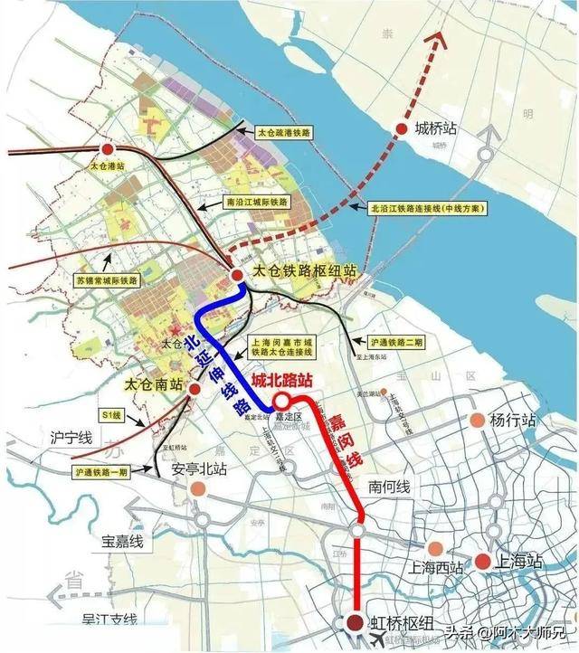 浦东合庆地铁规划出炉图片