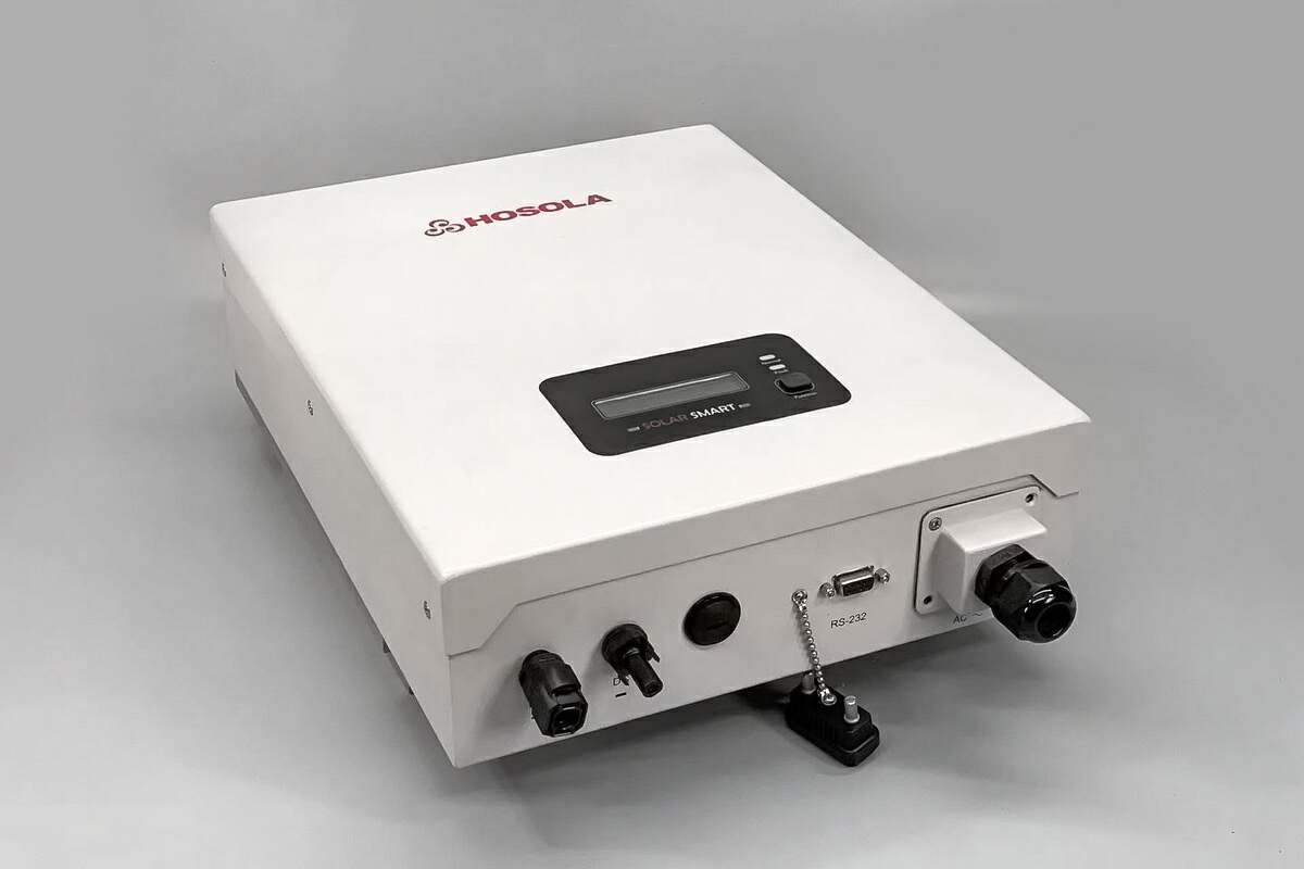 配备背光1602液晶屏幕,弘鹏新能源2200w光伏并网逆变器拆解