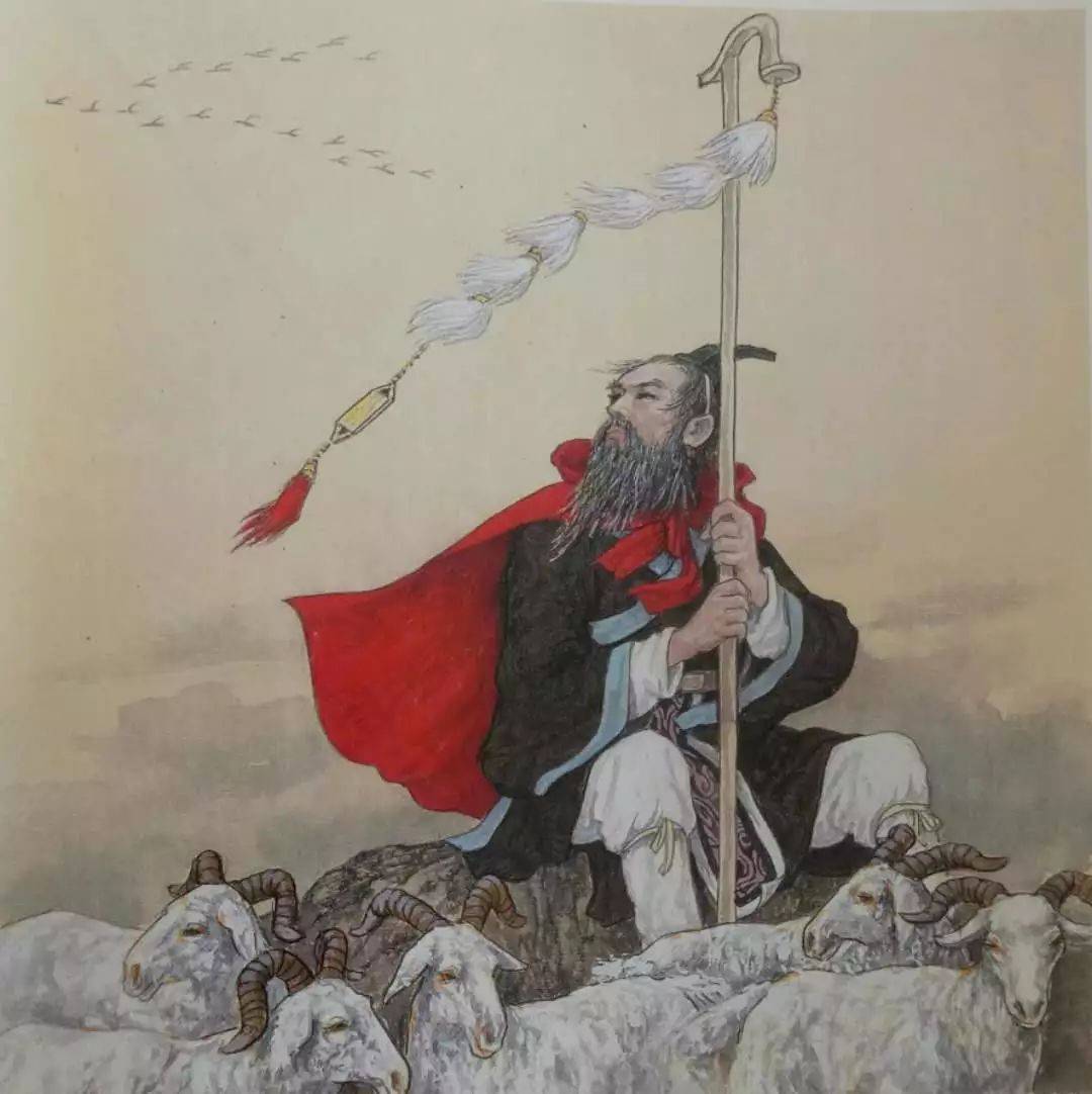 苏武在北海19年过得如何?靠技能解决温饱,还跟匈奴老婆生了孩子