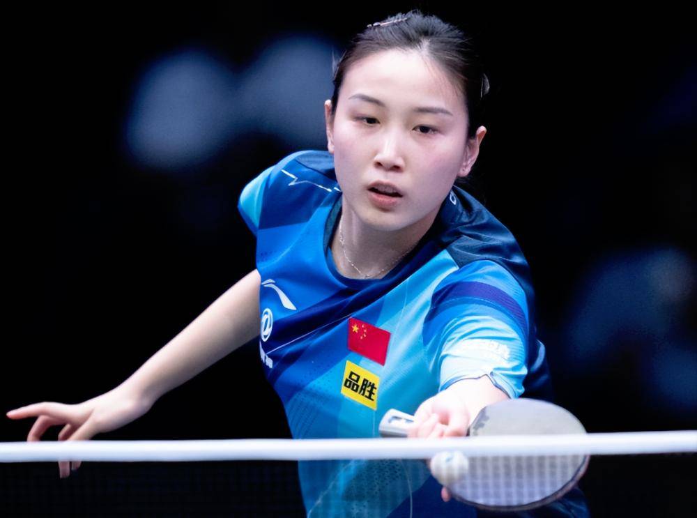 乒乓女神钱天一带妆训练照!身高1米72,五官精致,颜值实力并存