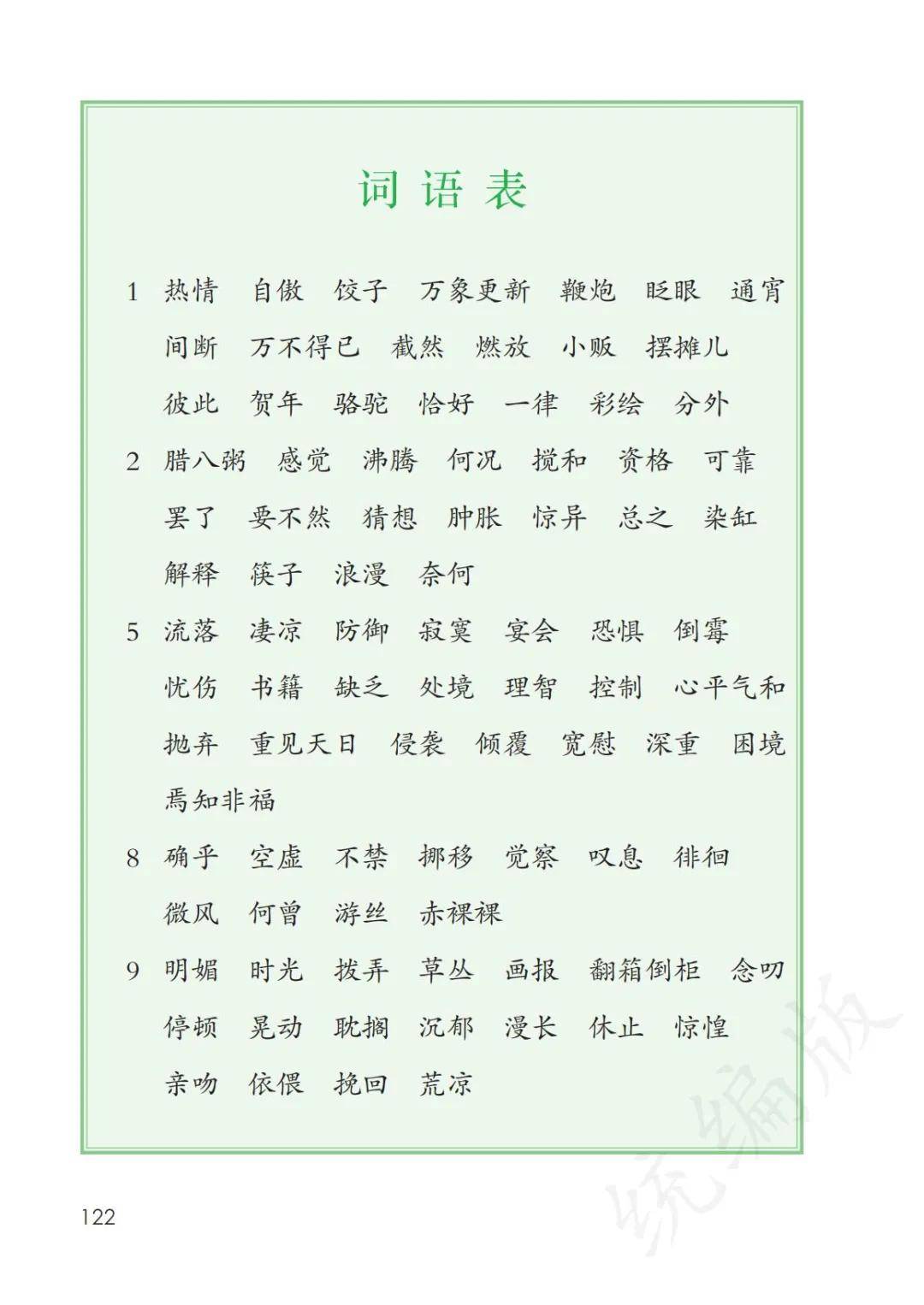 新教材人教部编版六年级语文下册电子课本