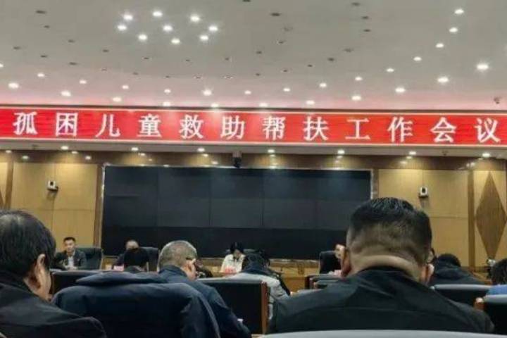 沂水县召开，孤困儿童救助帮扶工作推进会