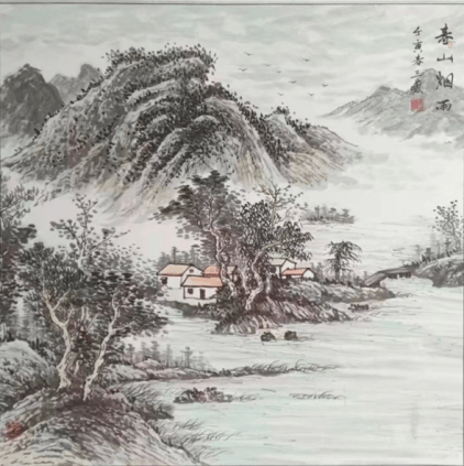 在画布上播种希望：黄锦峰的艺术与慈善之路