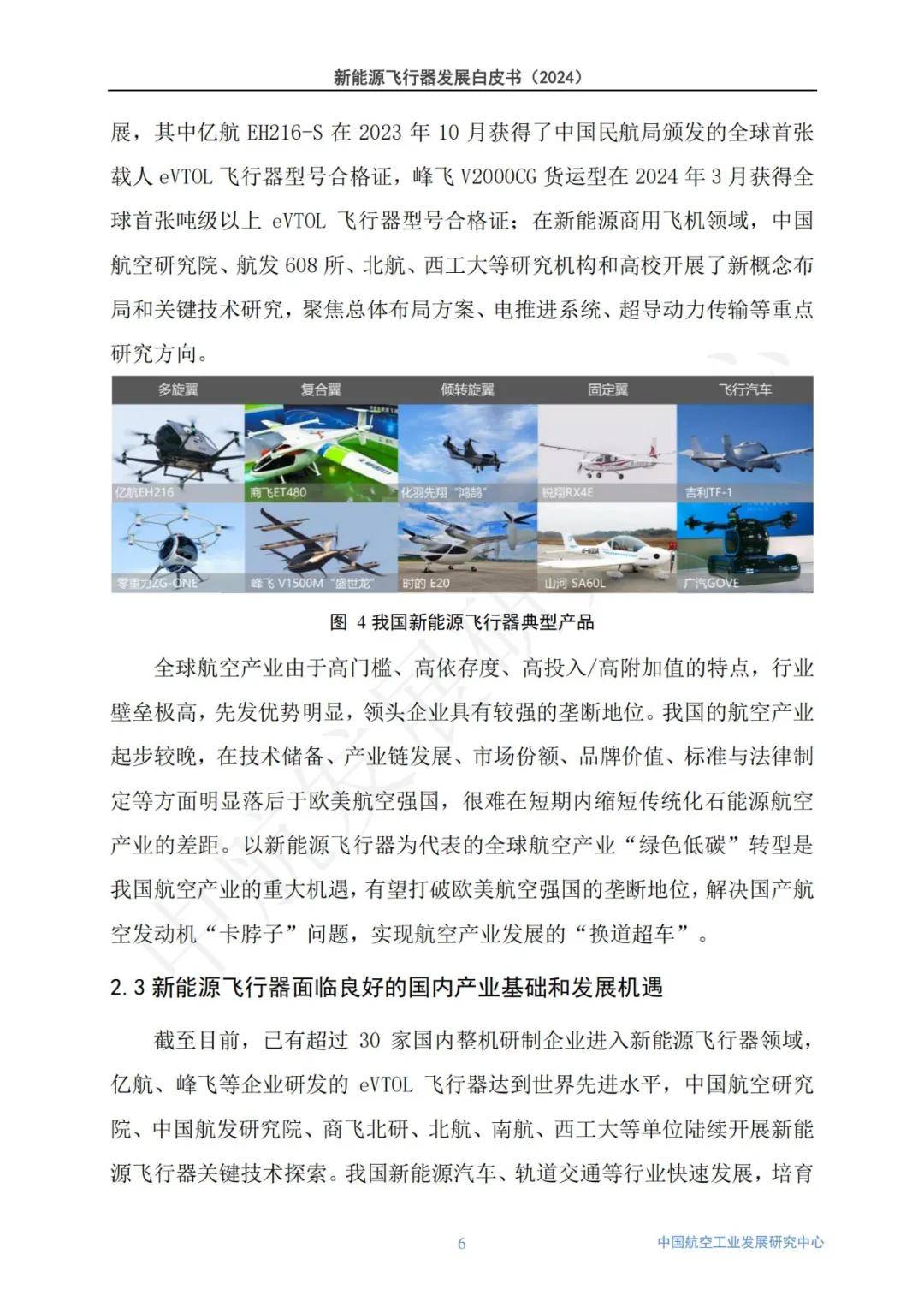 2024年新能源飞行器发展趋势白皮书（详细报告解读）