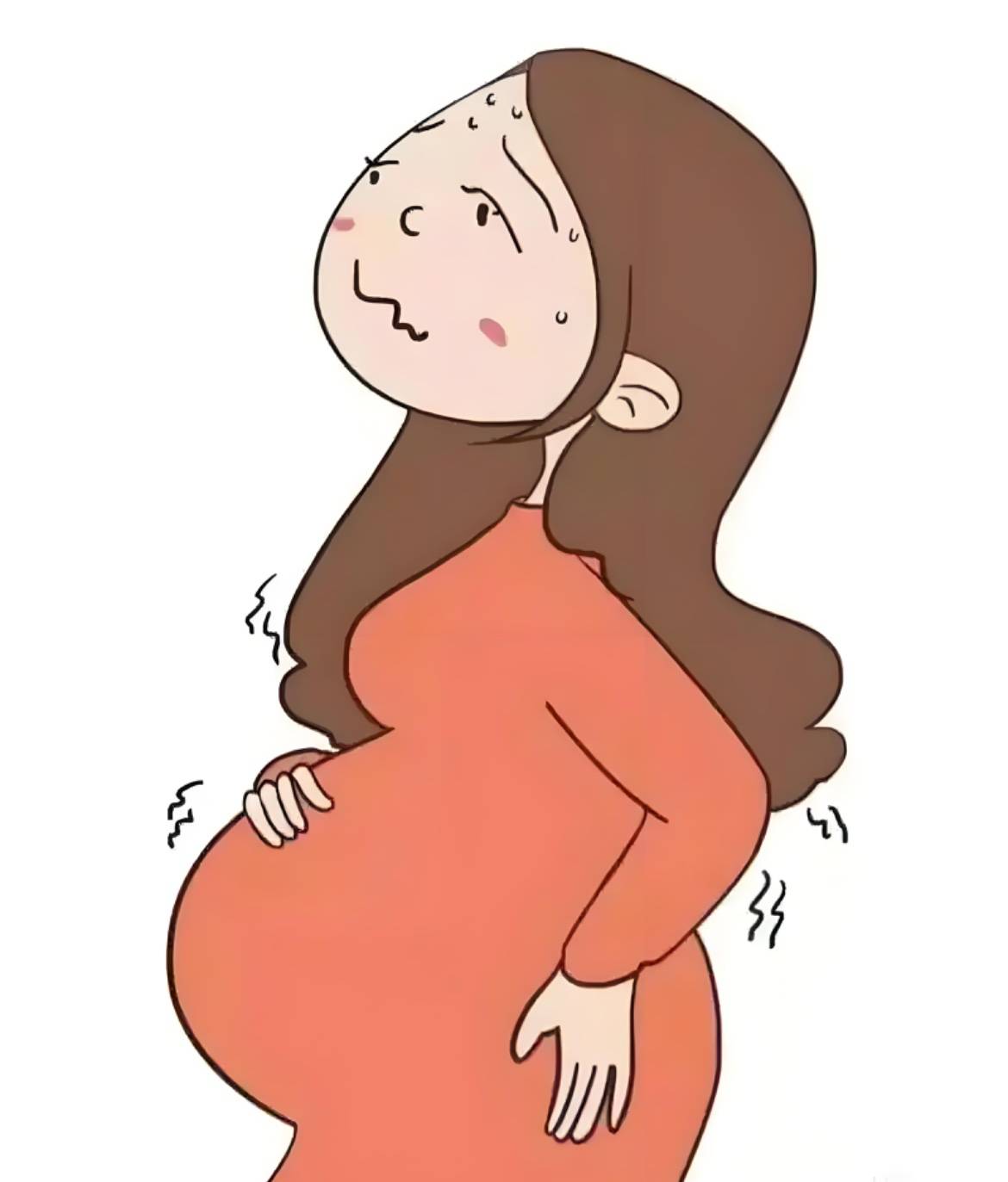 孕妇_身体_腰部