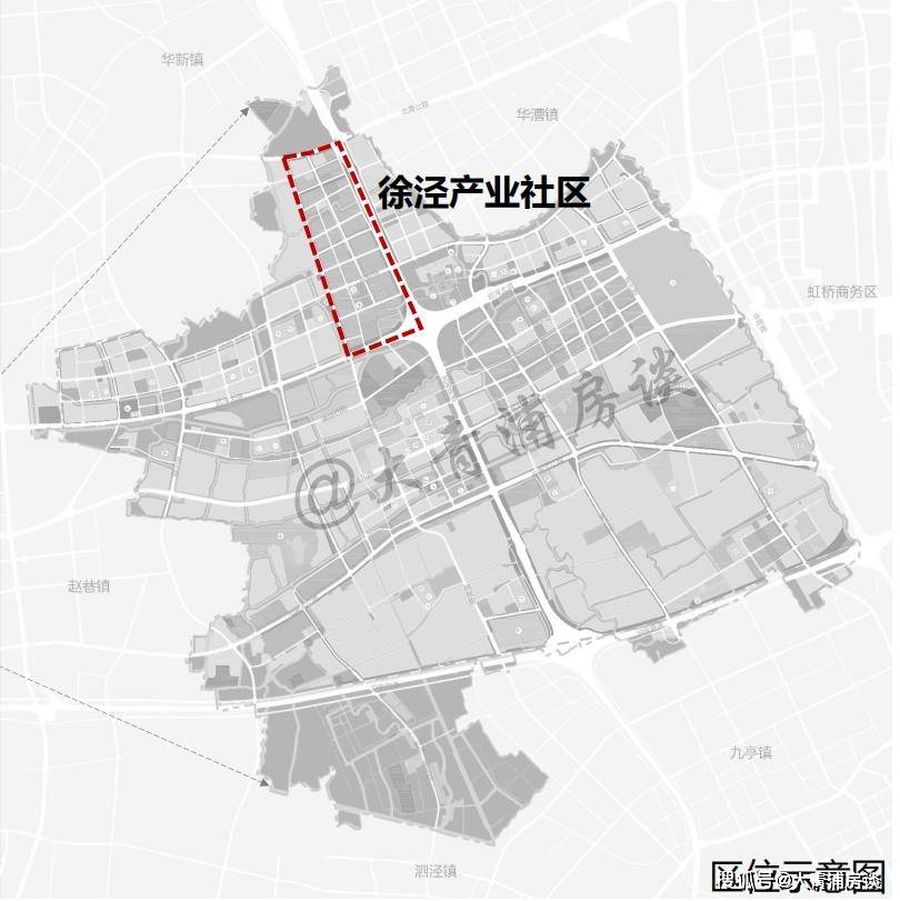 上海市青浦区徐泾镇qps8-0301单元(徐泾产业社区) 控制性详细规划
