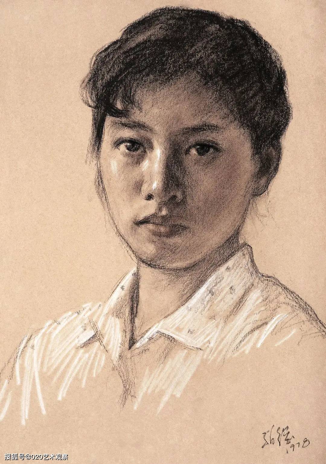 广州美院老院长郭绍纲素描精选