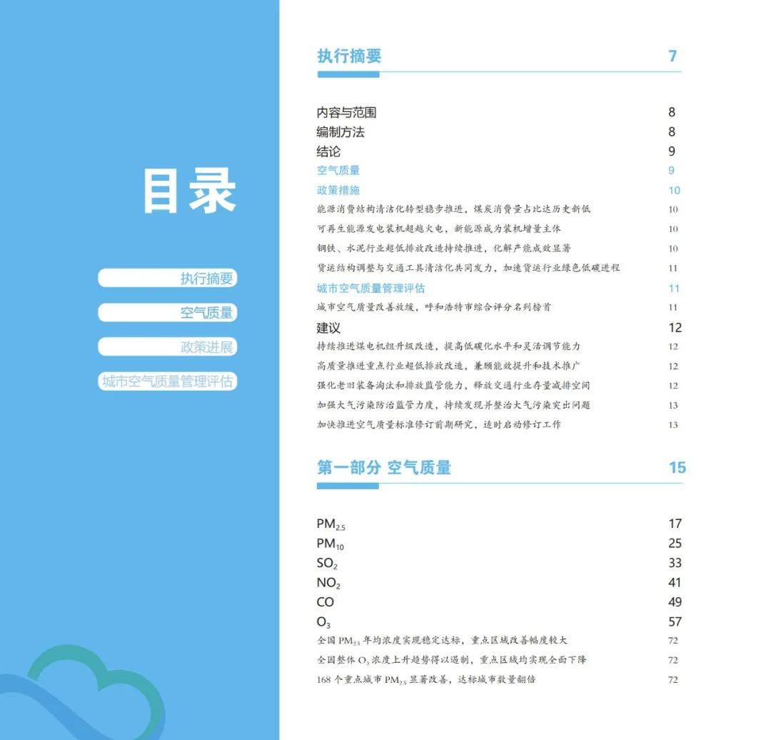 亚洲清洁空气中心：2024年中国大气污染防治进程与展望，120页详解