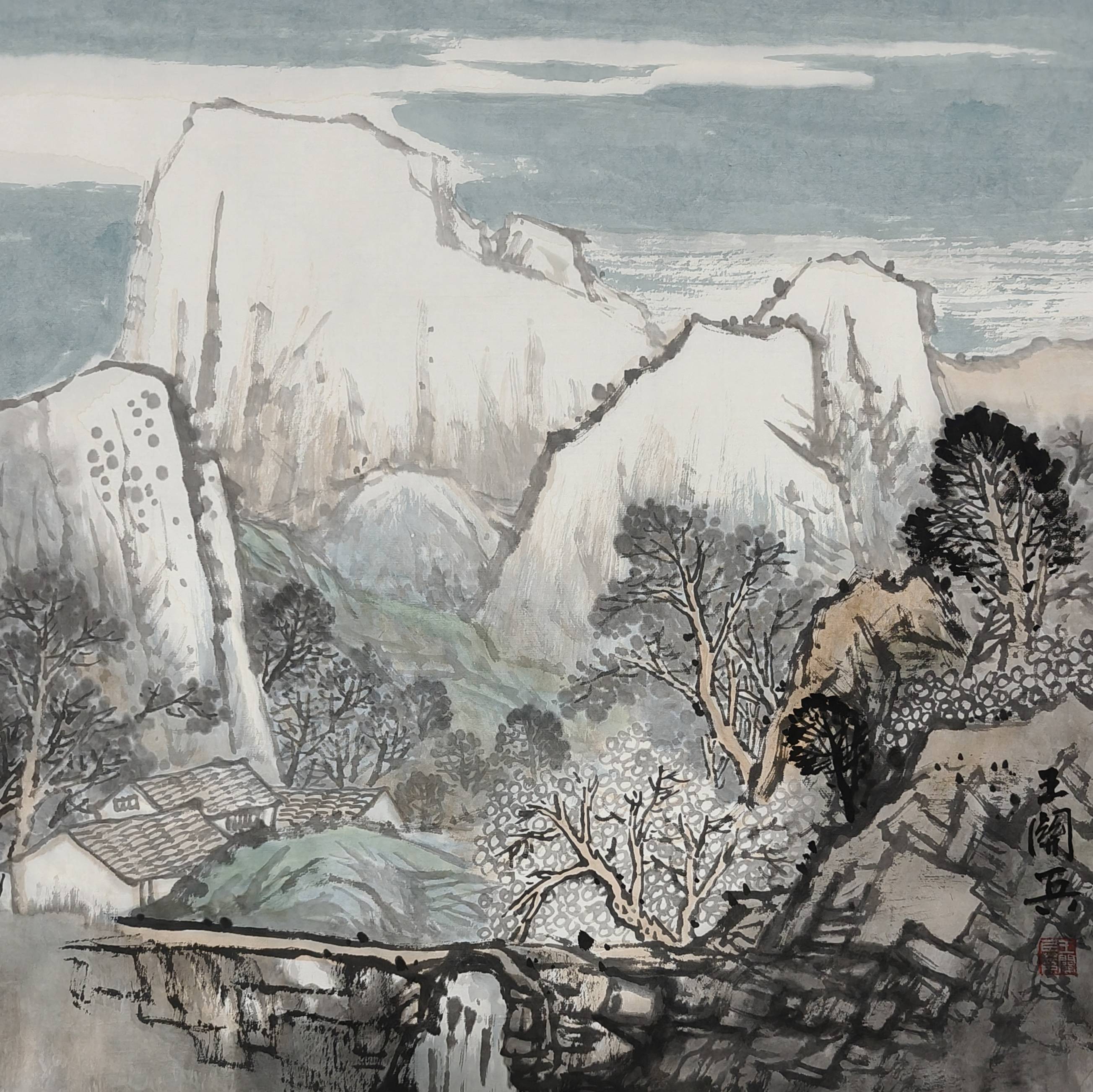 王关兵先生现代中国山水画小品创新