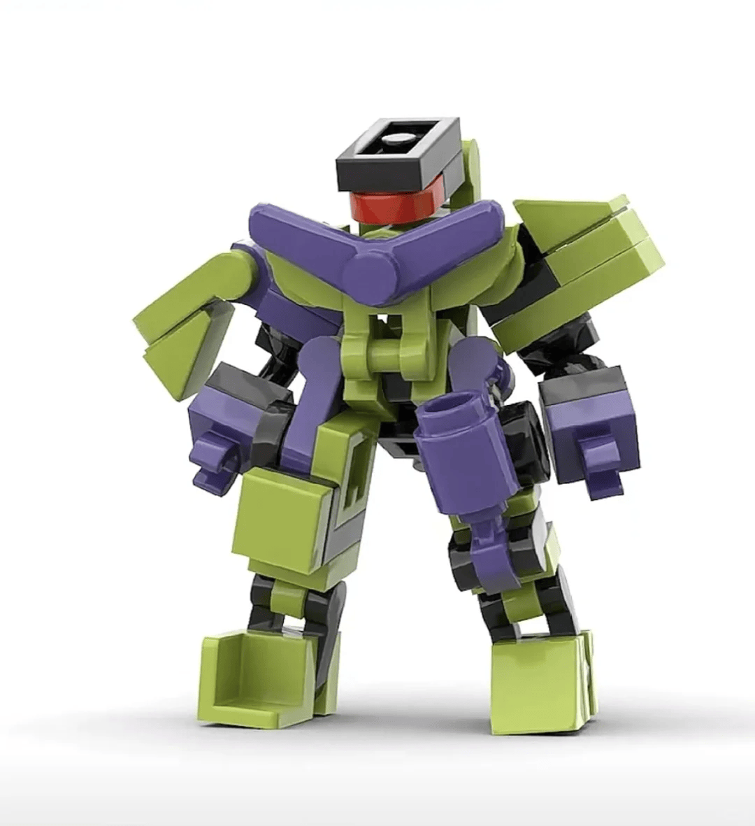 变形金刚中霸天虎战力天花板,用moc来实现承载30吨情怀的大力神