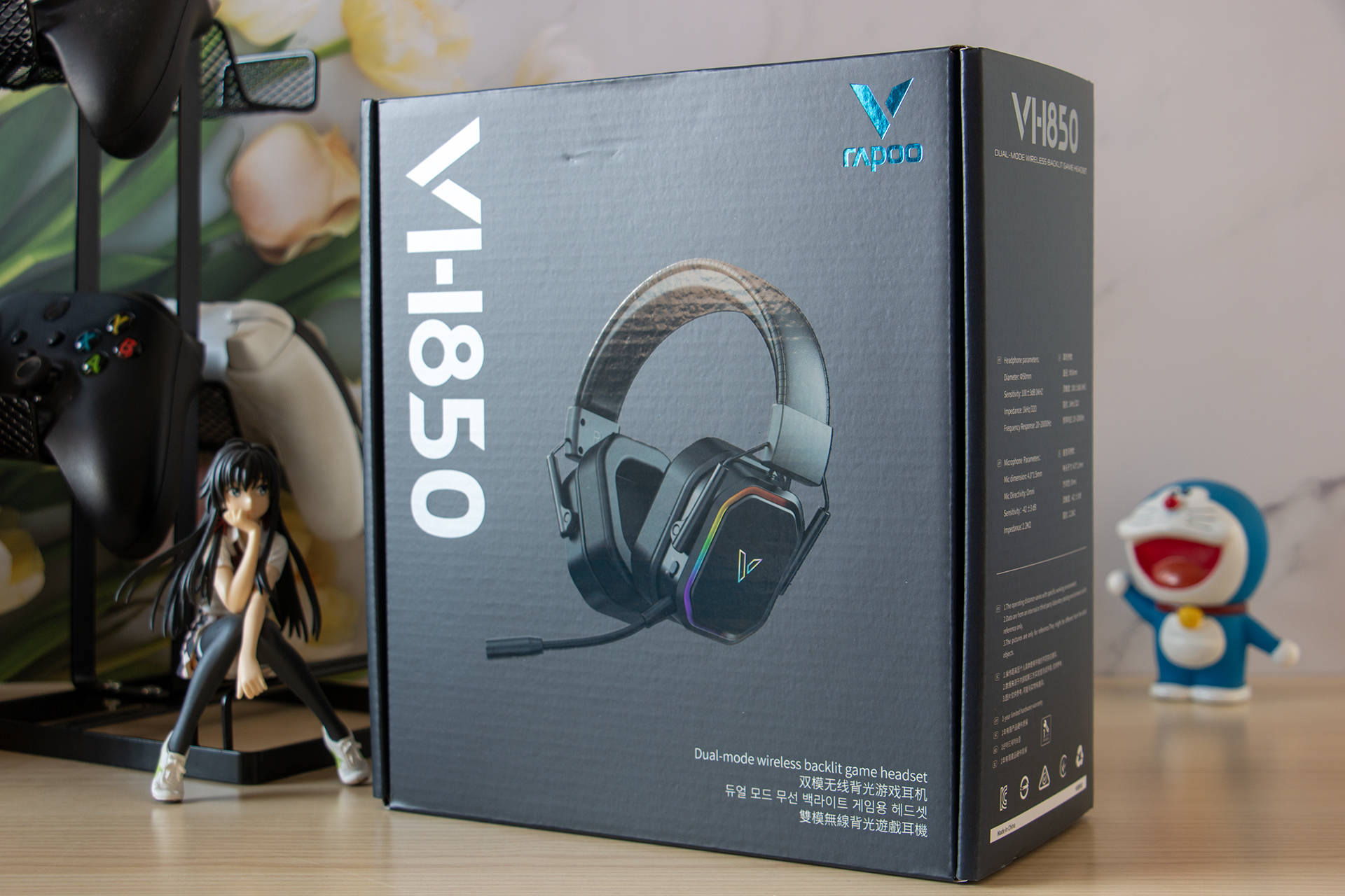 游戏耳机也开始卷了:高性价比雷柏VH850三模游戏耳机真体验