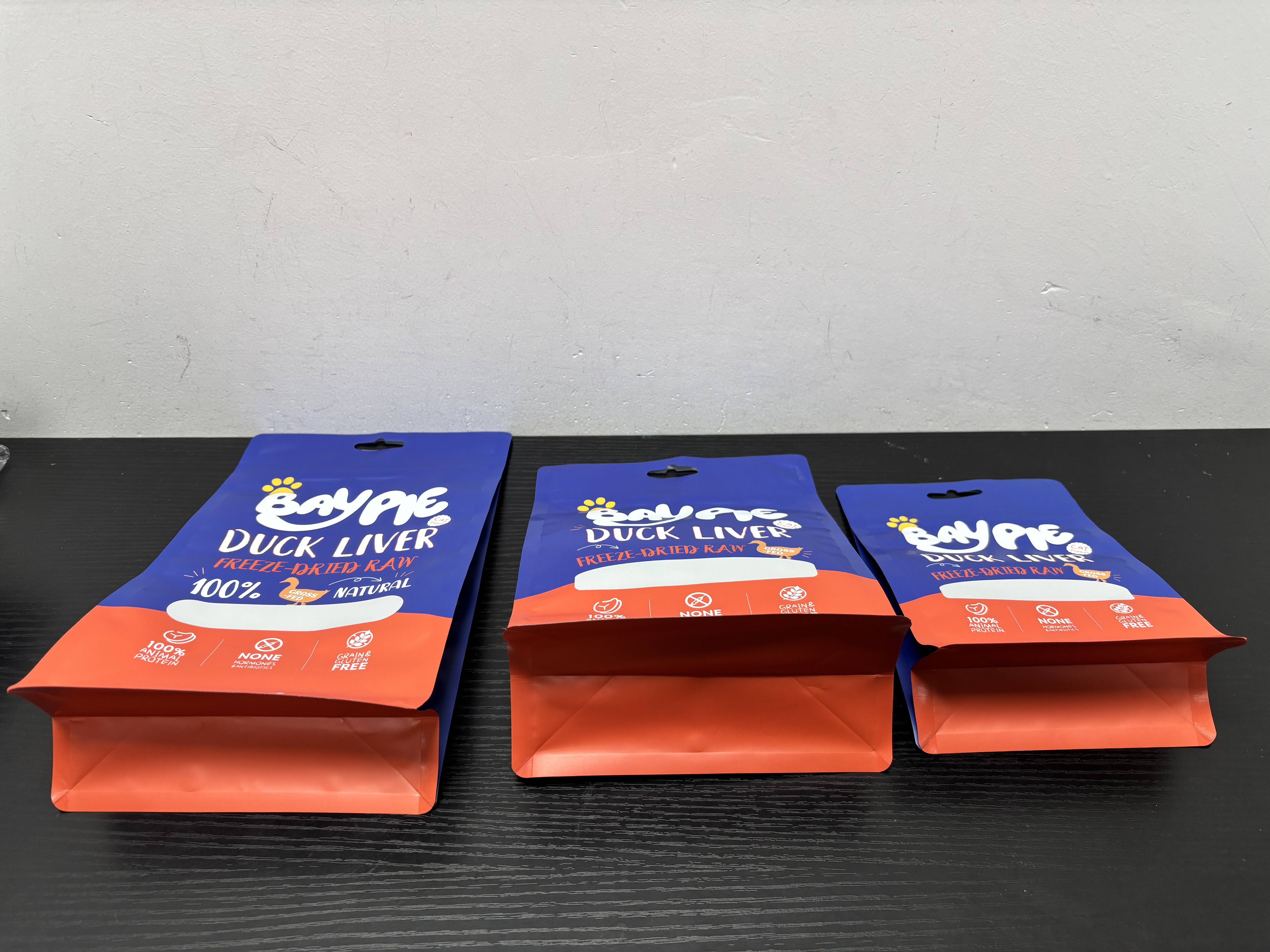 八边封拉链袋打样,迪米特数字软包装作品展示