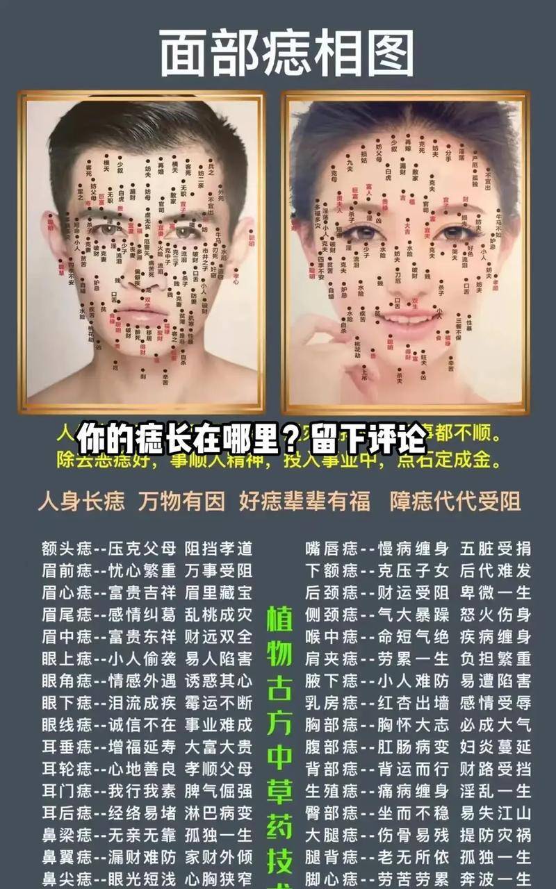 若你脸上这4个部位有痣,到老都优雅