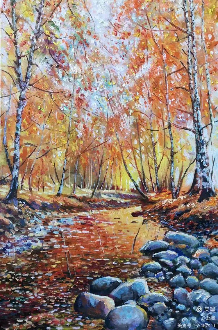 赵巍油画作品汇总集