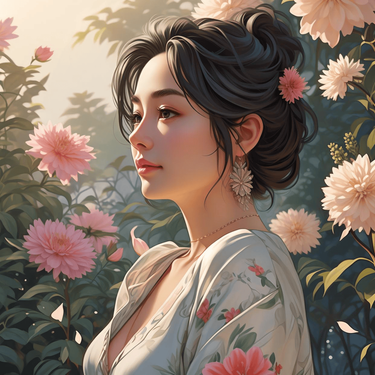 50一60岁女人头像图片|中年女性最新版|适合妈妈用的优雅