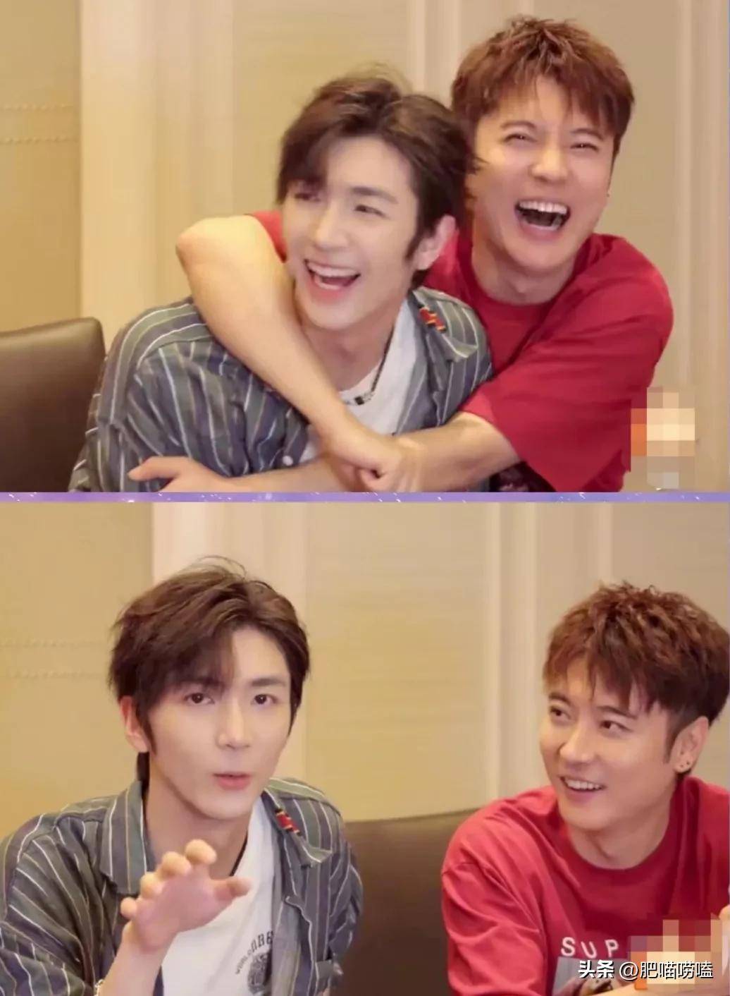 张镐濂去探班继父,为张丹峰庆44岁生日,网友喊话莫少聪:后悔不