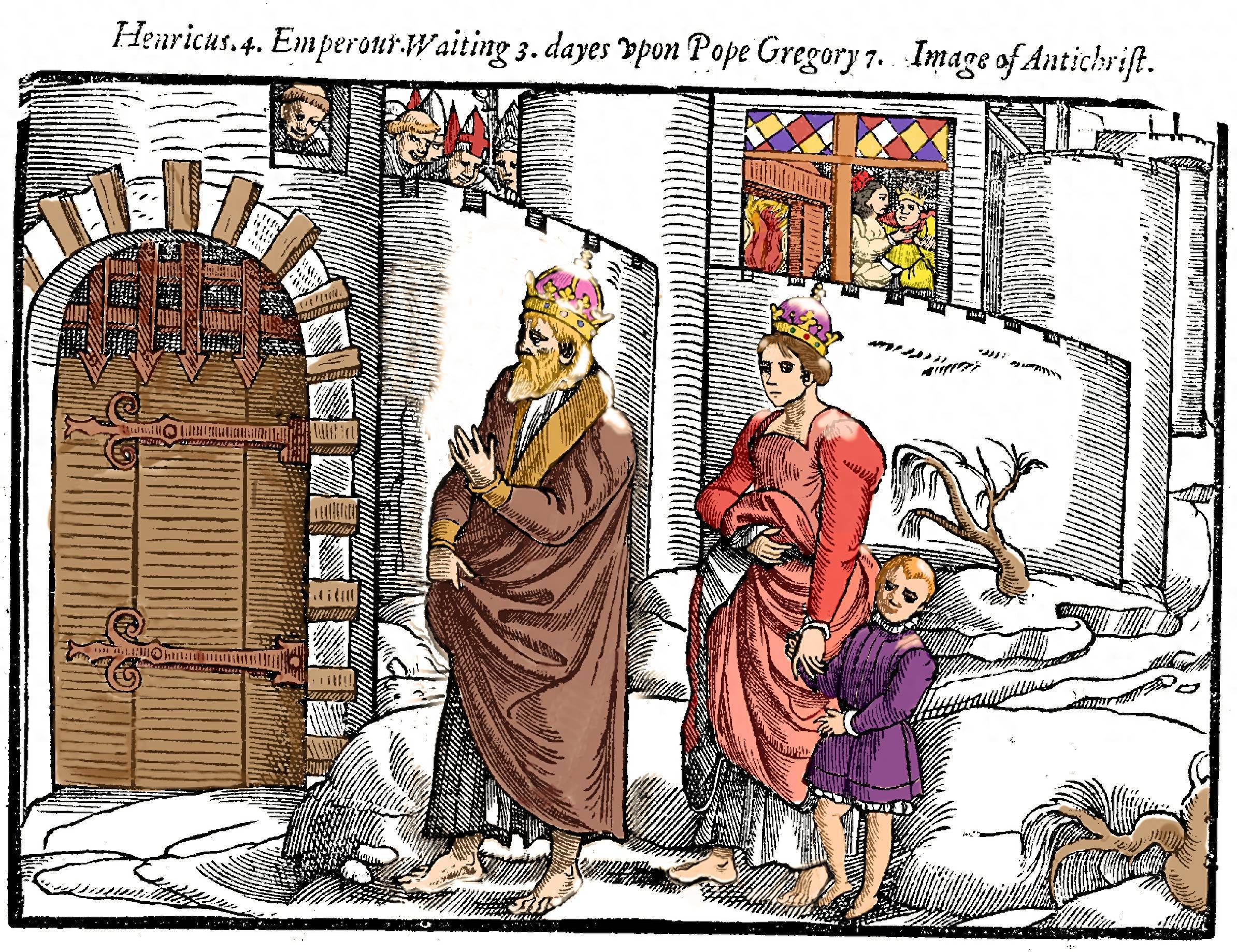 为求教皇宽恕，皇帝风雪中站立三天三夜，卡诺莎之辱到底咋回事？_搜狐网