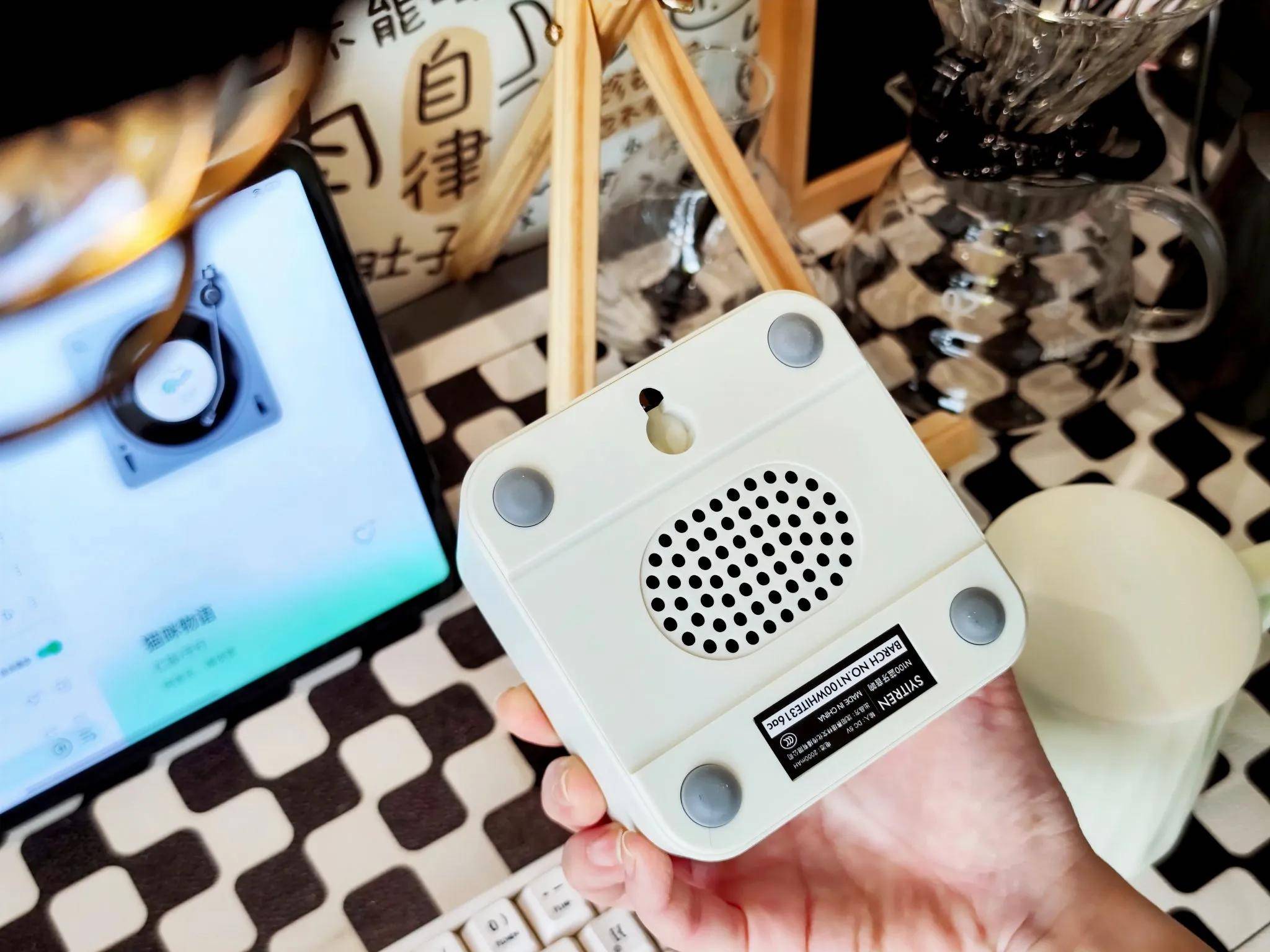 玩转桌面复古格调还看桔点设计商店——赛塔林N100,我的桌面音乐盒!