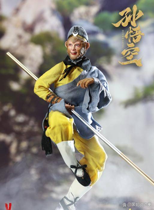 86版西游记:1/6孙悟空可动人偶官图公开 造型完美还原剧中形象