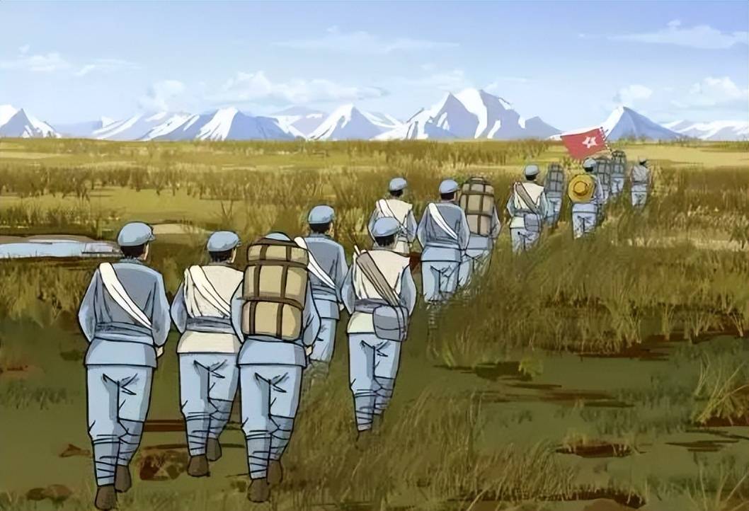 13岁小红军过草地时,因尿急去方便,回来却发现茫茫草地空无一人