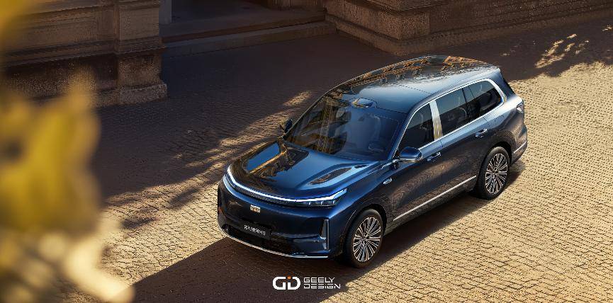 AI科技大六座旗舰SUV，吉利银河M9惊艳亮相米兰