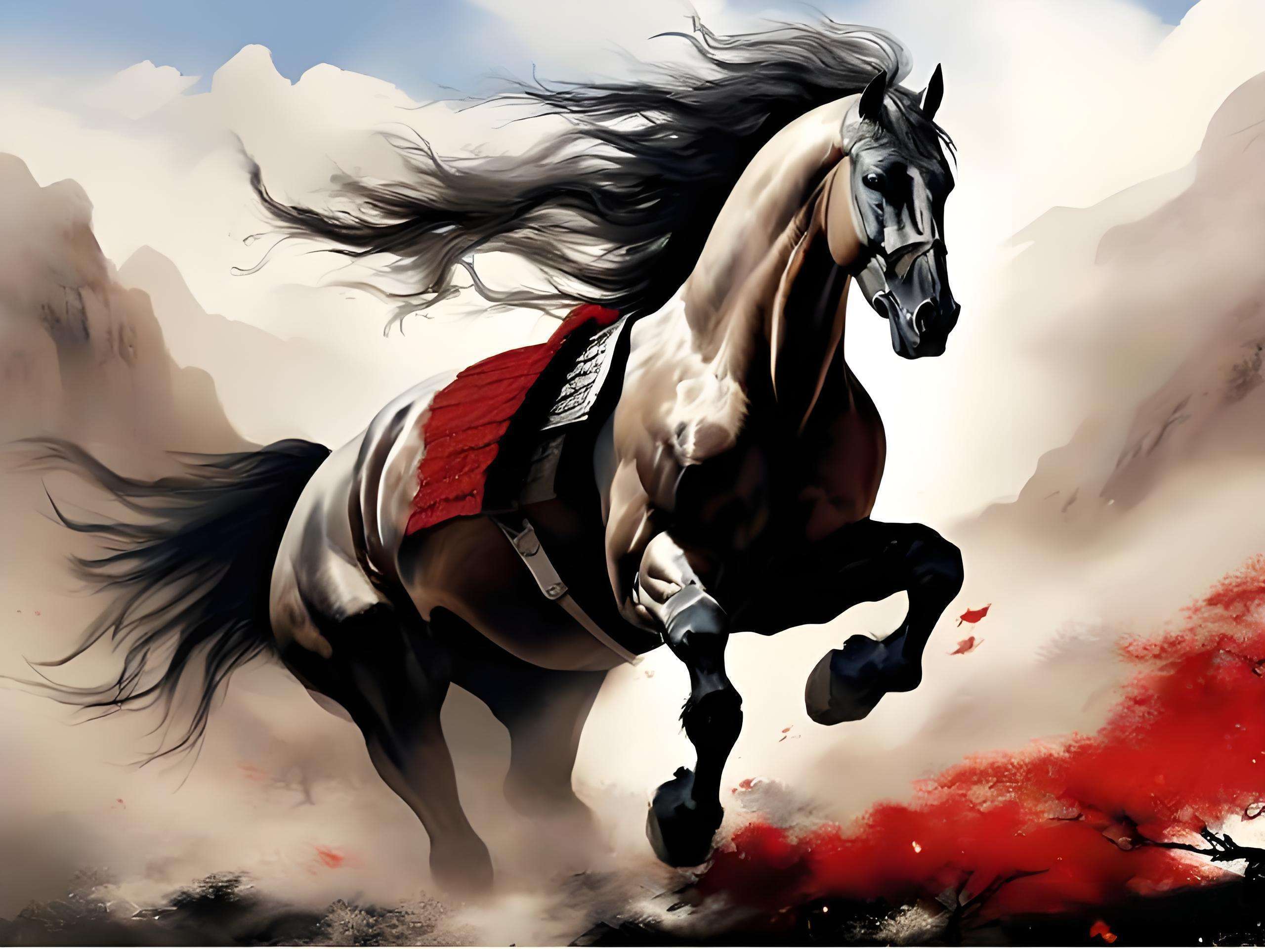 八骏全图里的八匹宝马是什么马?是谁的坐骑?背后藏着哪些传奇故事?