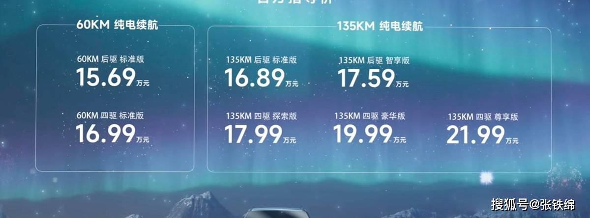 郑州日产Z9插电混动版上市，外观很前卫时尚，纯电续航60/135km