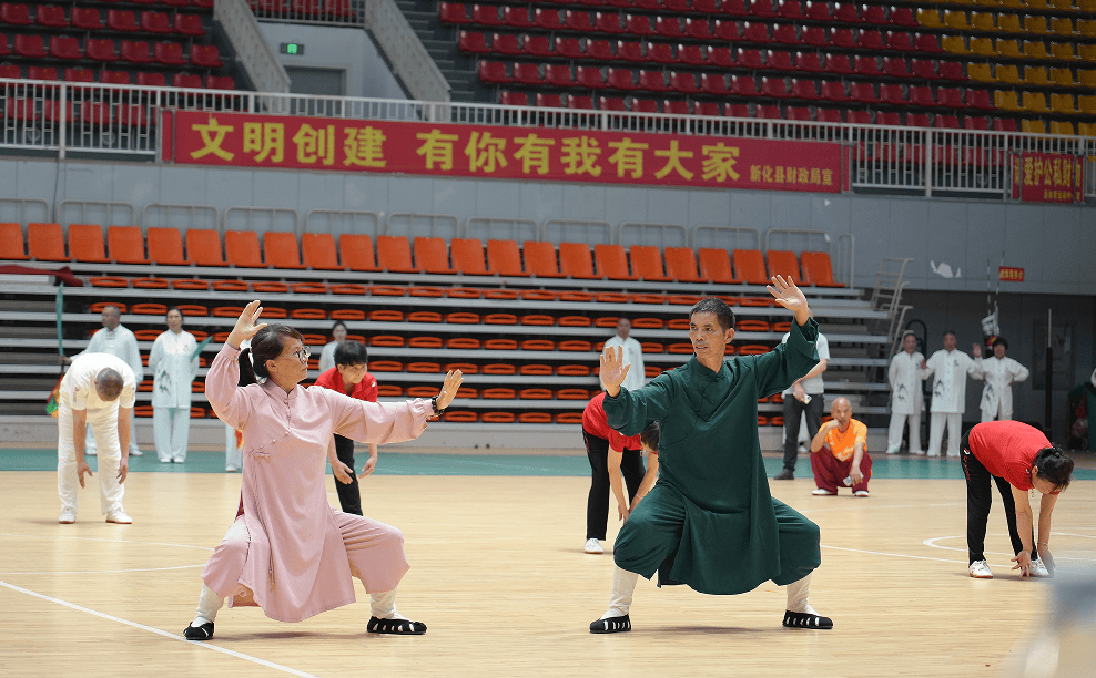 旗袍邂逅太极,新化这场活动把梅山文化玩出花样!