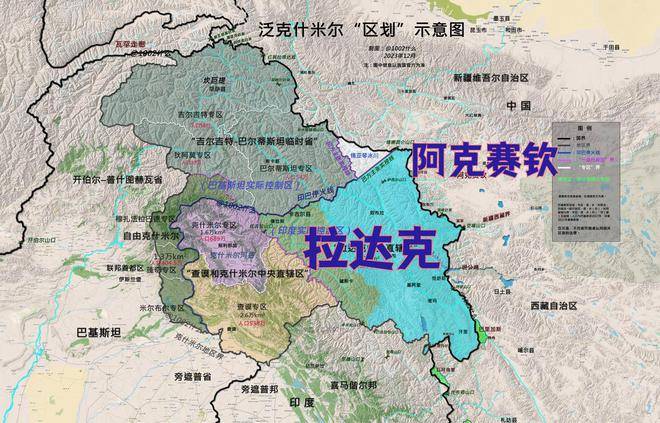 中印边境线争端之一:我国已实控阿克赛钦,加勒万河谷大桥是明证