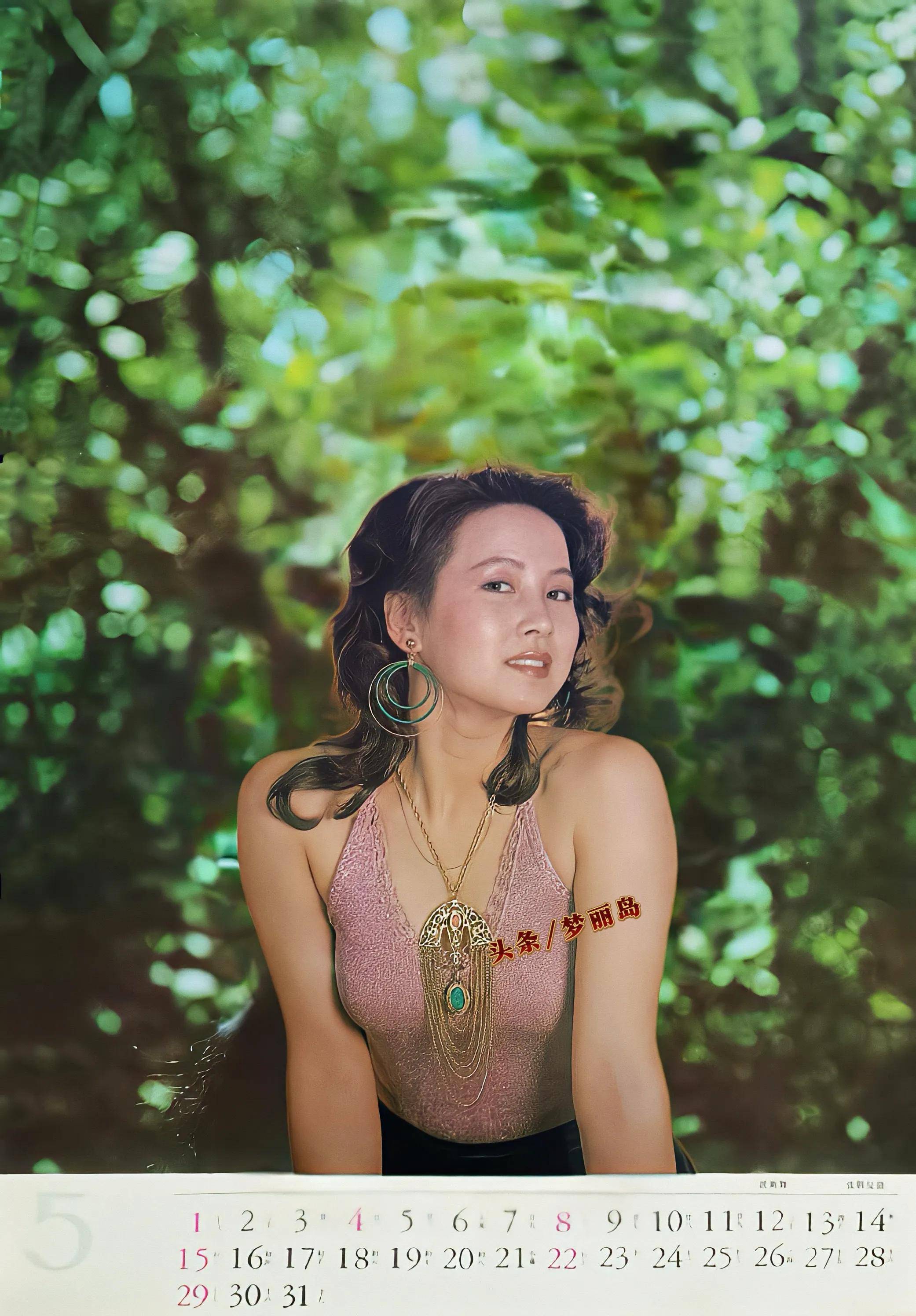 八十年代明星挂历, 张瑜陈冲赵静高英吴海燕, 李秀明张芝华朱碧云汇聚