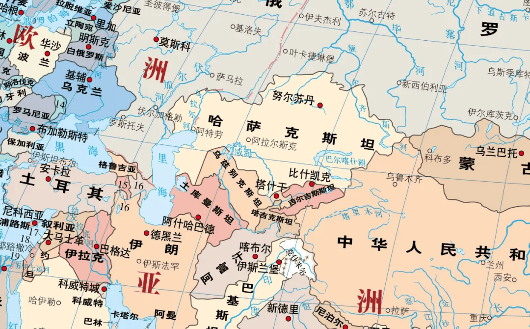 百年变局下,亚欧大陆"十字路口"的重要性愈发凸显