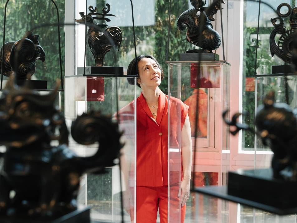 震撼！中国艺术家蒋琼耳作品被联合国教科文