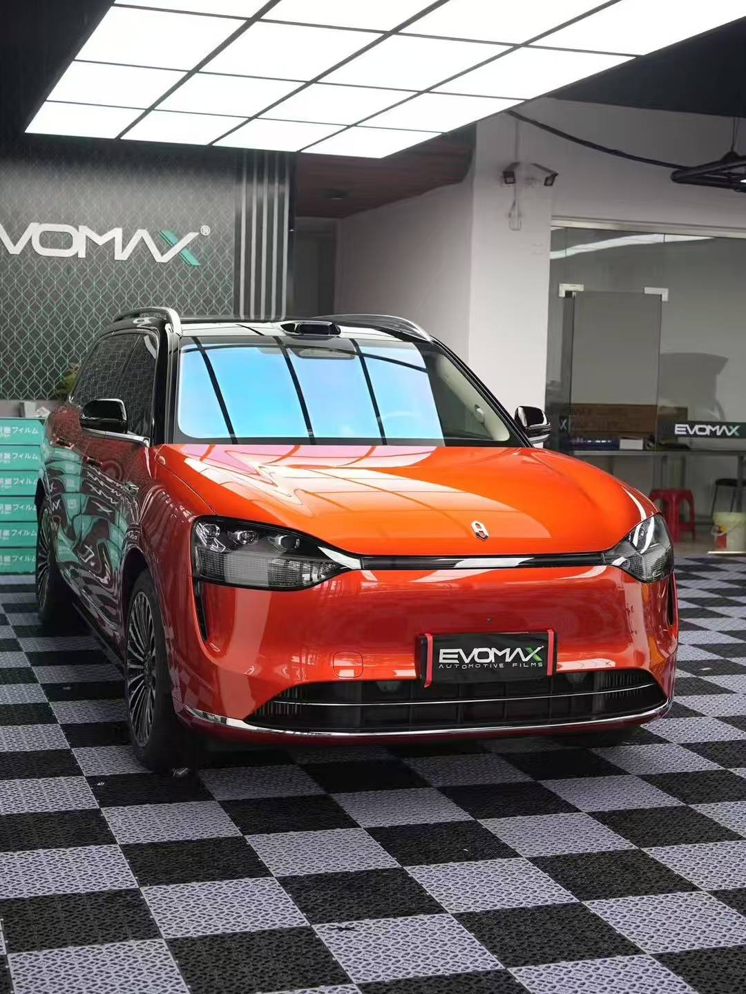 evomax-为问界m9隐形车衣全方位的保护与极致的美观