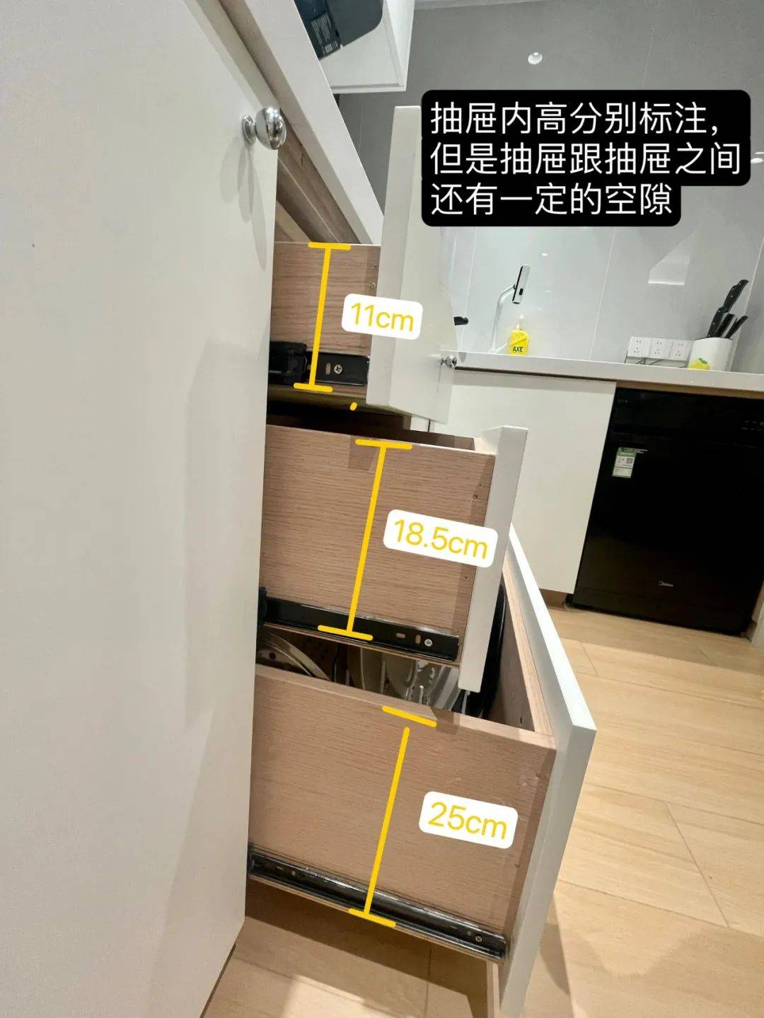 厨房绝不做吊柜照抄网友家的做法美观收纳两不误