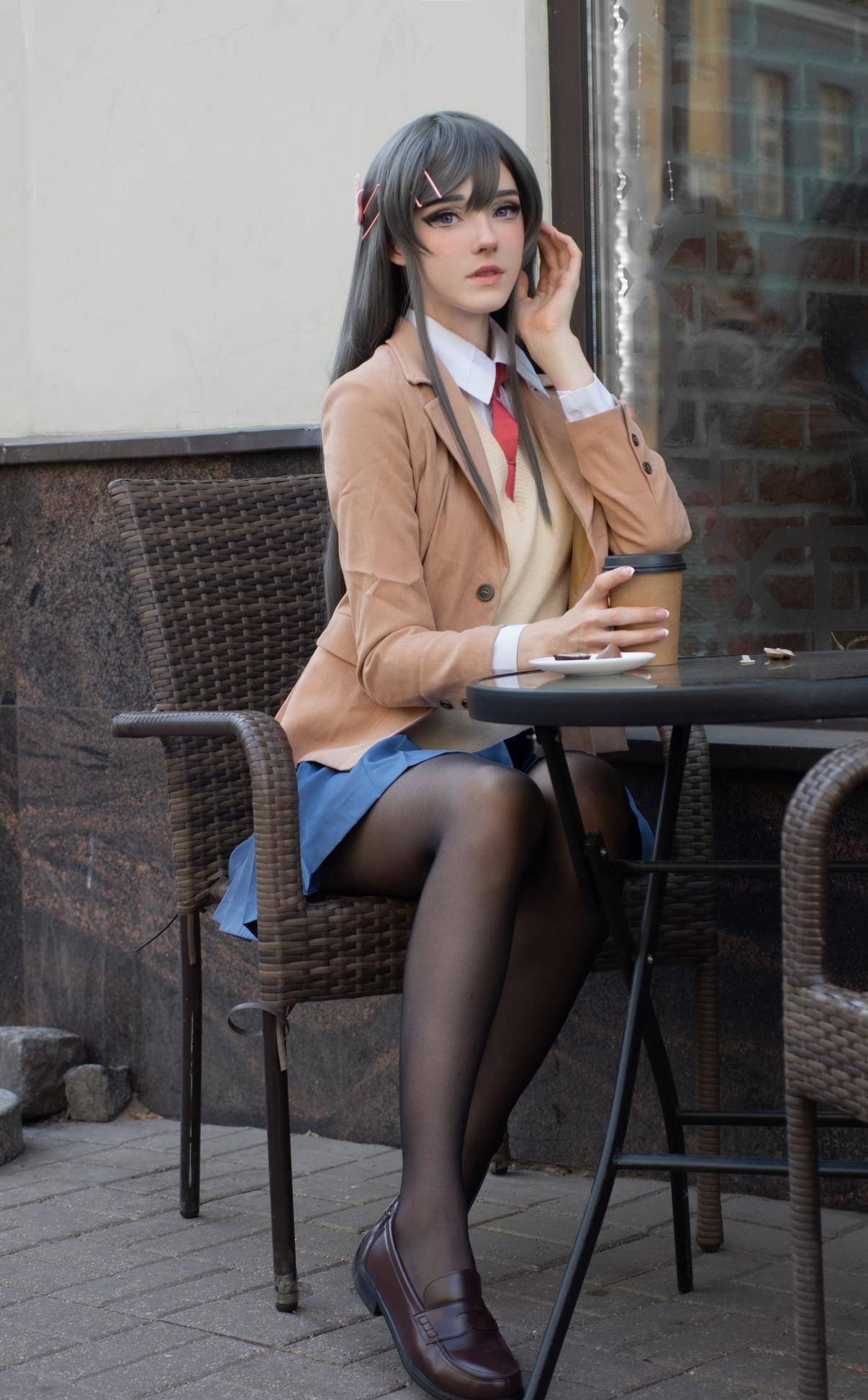 欧美小姐姐jk套装,时尚美女穿搭组合,优雅活力引领潮流