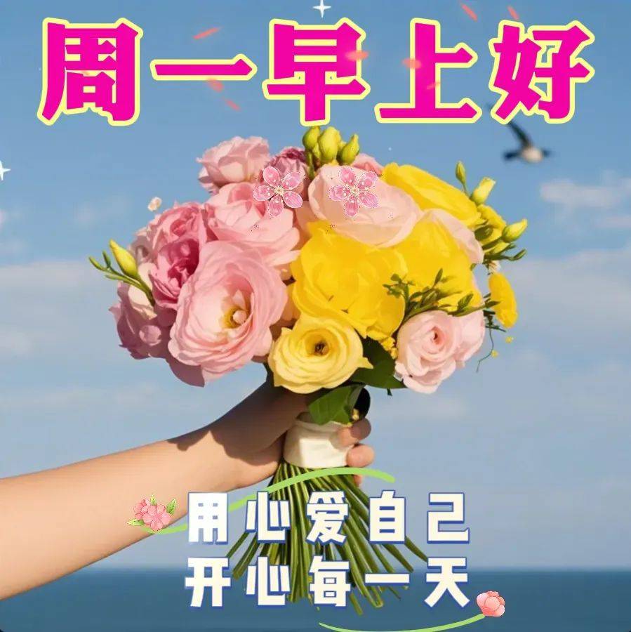 周一早安早上好最美祝福图片精选,早安问候暖心间,快乐与你共前行!