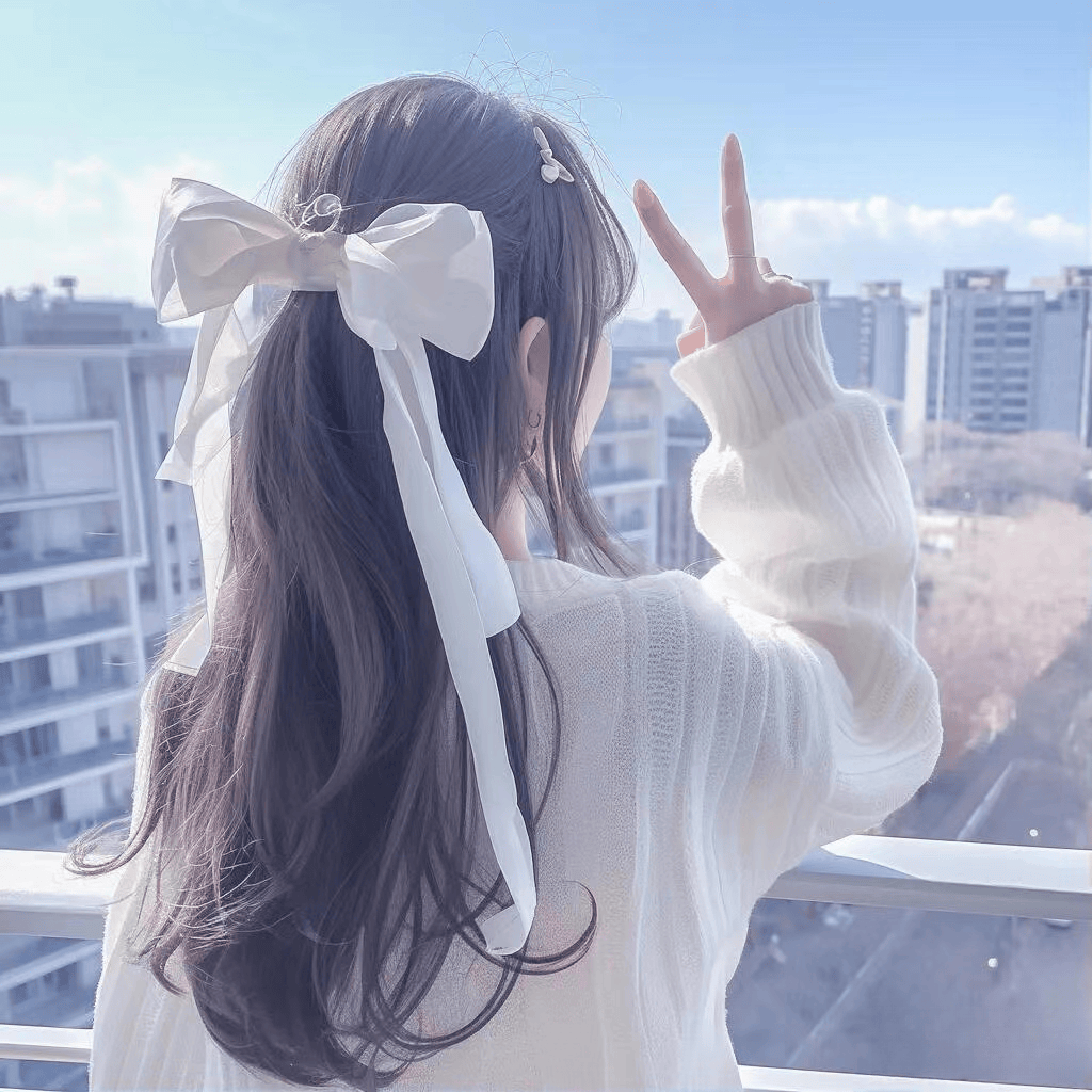 "背影氛围感女生头像,错过不再有