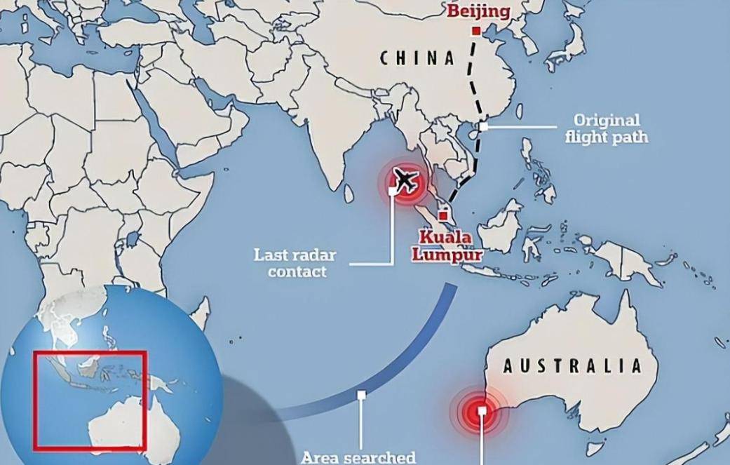 马航mh370仿佛凭空消失,仿佛成为了地球上的"幽灵飞机"