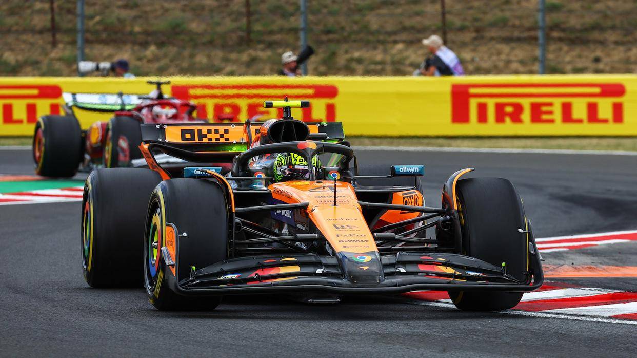 F1匈牙利站：迈凯伦强势包揽前二，维斯塔潘表现不佳仅列第九
