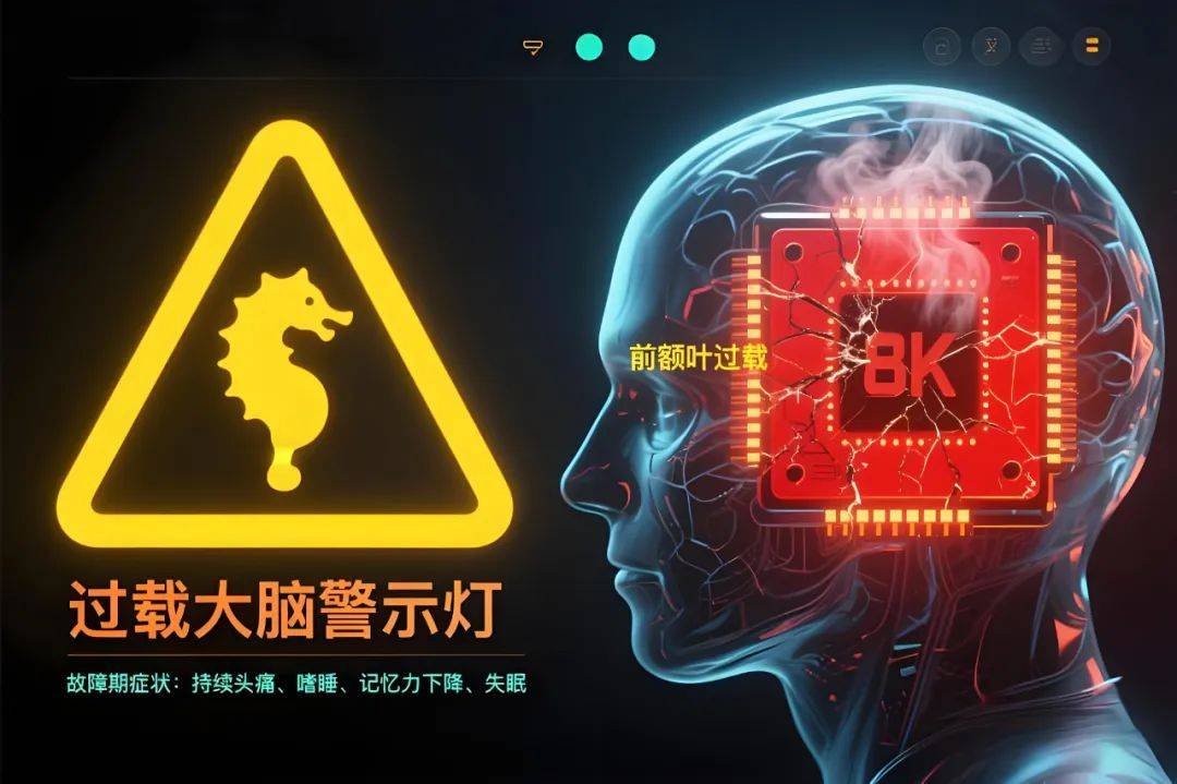 大脑的“带宽”很着急！请按“慢速释放”以恢