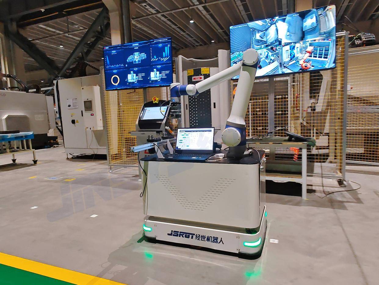 经世智能复合机器人:开启3c电子工厂"无人化搬运 精准装配"新时代