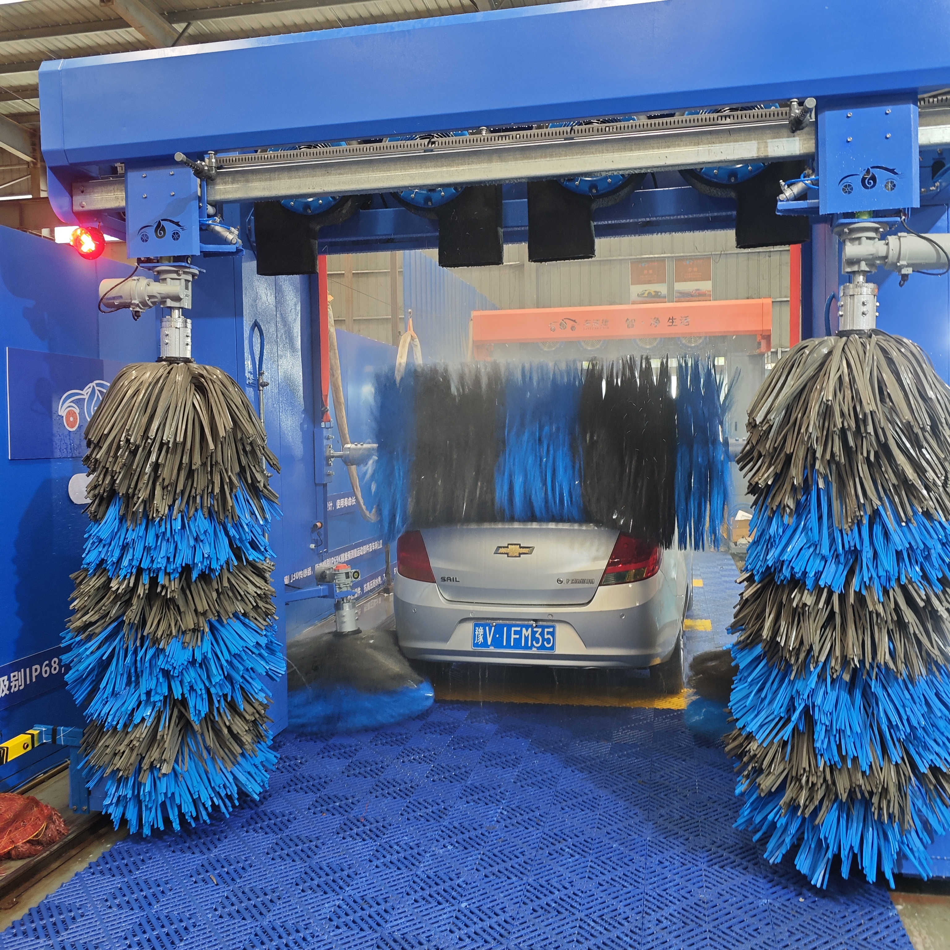 远程报警   智能检修,全自动洗车机设备可靠性有保障吗?