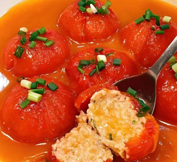 云南西红柿酿肉：酸甜开胃，独特风味层次超