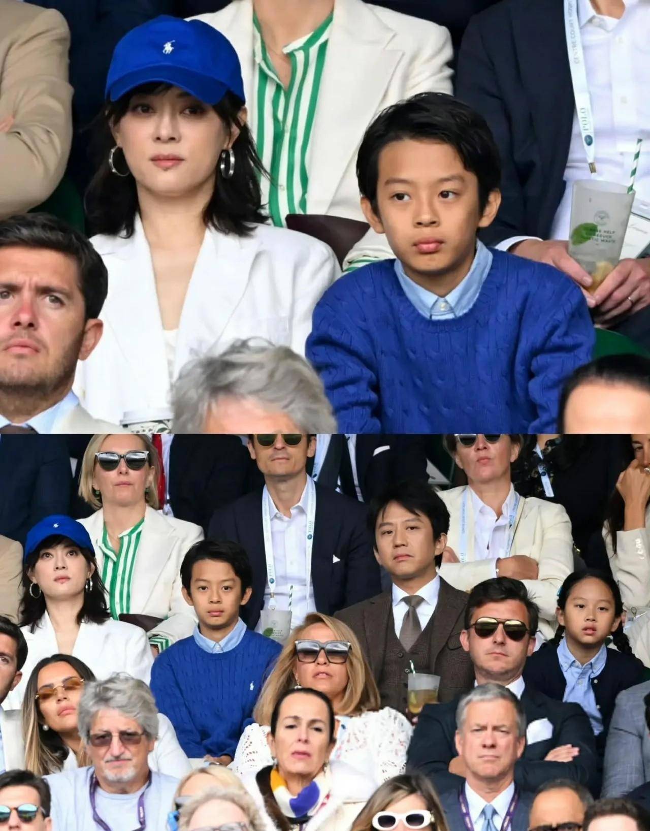 孙俪一家4口同框儿子像妈女儿像爸遗传力量多强?