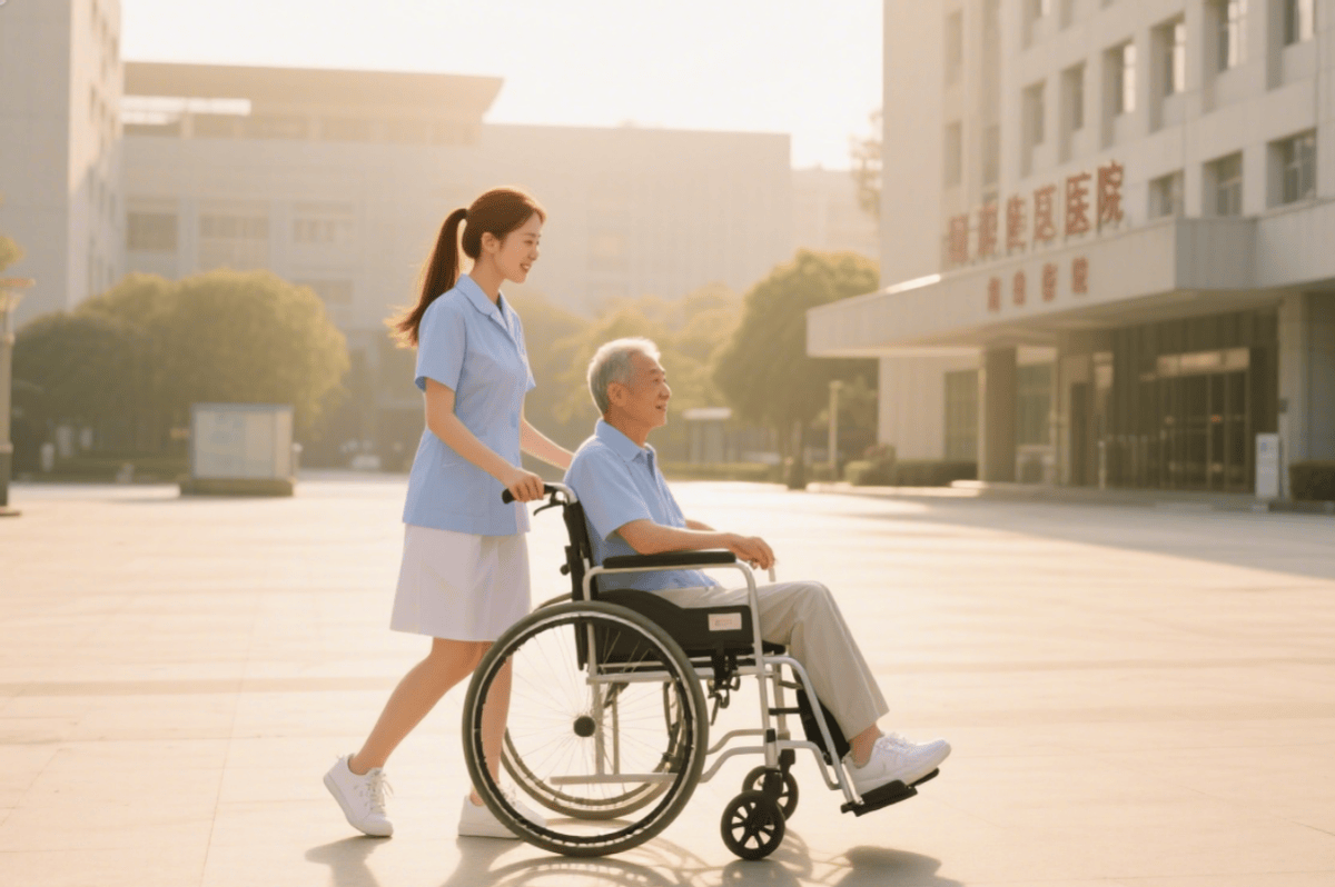 协和医院住院办理陪诊挂号老人体检全程引导，安稳完成检查的简单介绍